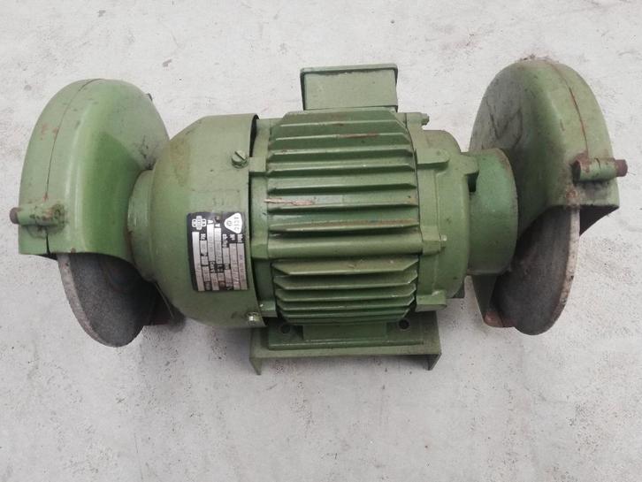 Werkbank slijpmachine ACEC  AK 80M 32R  220/380V, Bricolage & Construction, Outillage | Meuleuses, Utilisé, Banc de travail, Enlèvement