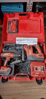 Hilti boormachine's kit in de originele koffer 22 Volt, Doe-het-zelf en Bouw, Gereedschap | Boormachines, Ophalen of Verzenden