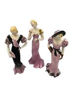 'Belle Epoque' dames biscuit beeldjes, Ophalen of Verzenden, Gebruikt, Mens