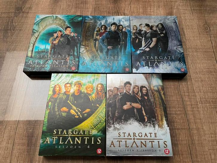 Stargate Atlantis .Complete Serie van 5 seizoenen op DVD, Cd's en Dvd's, Dvd's | Science Fiction en Fantasy, Zo goed als nieuw