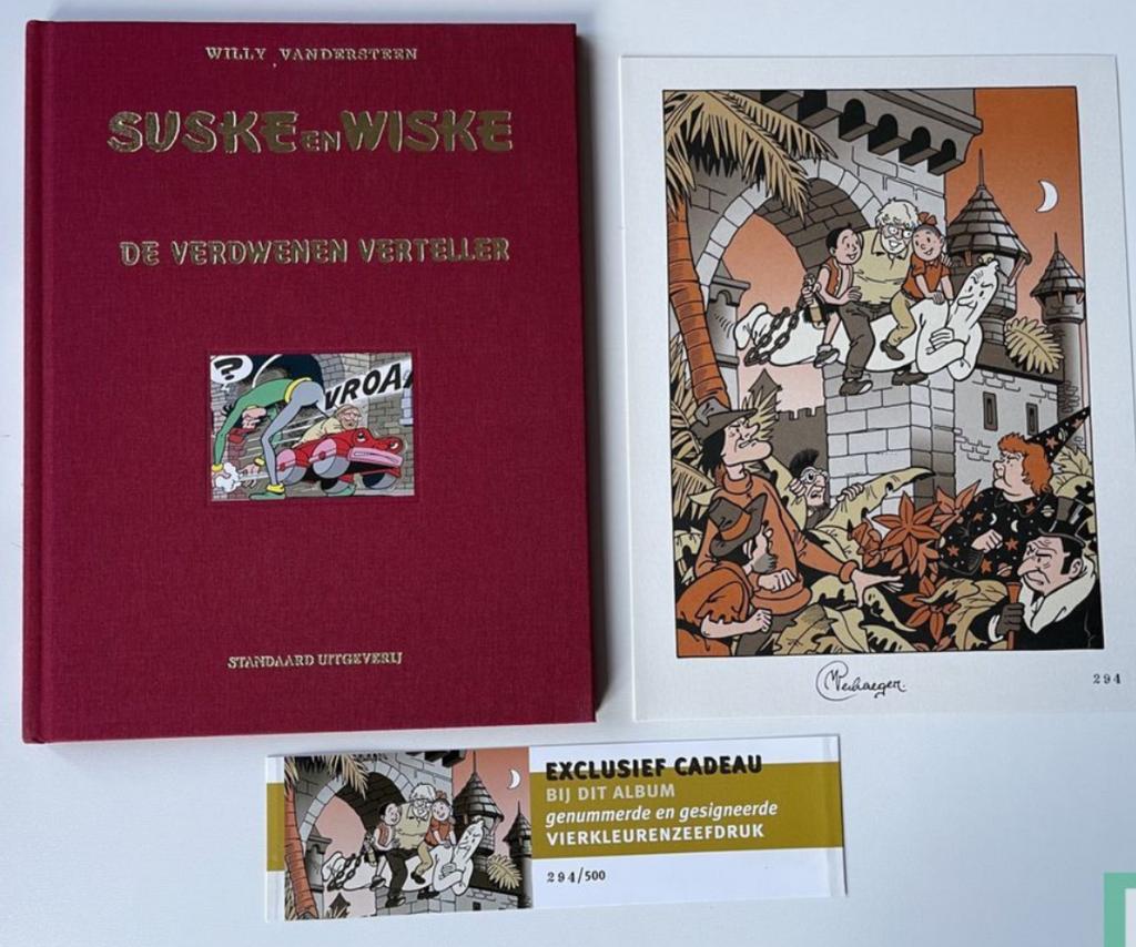 Suske en wiske luxe De verdwenen verteller, Livres, BD, Neuf, Enlèvement ou Envoi