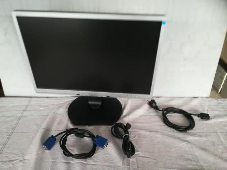 22 inch Philips LCD Scherm, Computers en Software, Monitoren, DVI, Ophalen of Verzenden