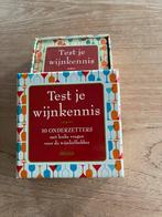 Onderleggers - test je wijnkennis - nieuw - verpakt, Hobby en Vrije tijd, Ophalen of Verzenden, Nieuw