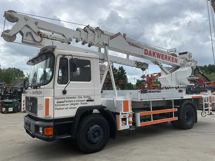 1994 MAN kraanwagen Böcker, Auto's, Vrachtwagens, Bedrijf, MAN, Overige brandstoffen