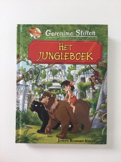 Geronimo Stilton “Het jungleboek”, Livres, Livres pour enfants | Jeunesse | Moins de 10 ans, Comme neuf, Fiction général, Enlèvement ou Envoi