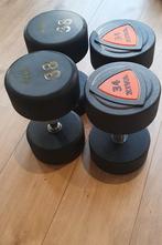 Dumbells 2x34kg & 2x38kg ( ook apart te koop! ), Sport en Fitness, Fitnessmaterialen, Ophalen of Verzenden, Zo goed als nieuw