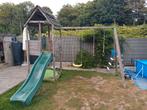 Huis met glijbaan en schommel te koop, Ophalen, Gebruikt, Glijbaan