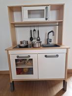 Keukentje met accessoires, Enfants & Bébés, Enlèvement, Utilisé, Bois, Jouer à la cuisine