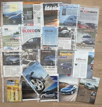 PEUGEOT 206 GTI - ARTIKELS beschikbaar voor biedingen