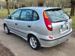 Nissan Almera Tino 1.8 Benzine - met slechts: 33.274km's, Auto's, Monovolume, Zwart, Leder, Bedrijf