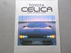 Brochure sur les Toyota Supra 2.8 et Celica, Livres, Enlèvement ou Envoi, Toyota