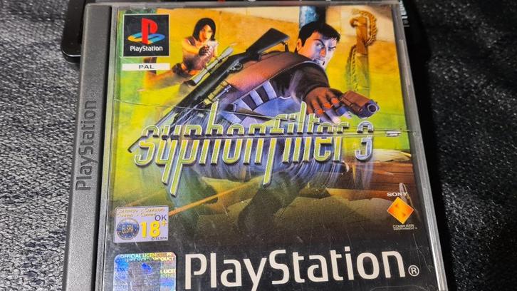 Syphon Filter 3 Playstation 1, Games en Spelcomputers, Games | Sony PlayStation 1, Gebruikt, Ophalen of Verzenden