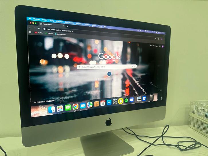 ‼️️ iMac In topstaat + originele Apple muis + gsmhouder‼️, Computers en Software, Apple Desktops, Zo goed als nieuw, iMac, SSD