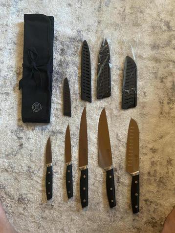 MasterChef Lot de couteaux de cuisine avec couverture. beschikbaar voor biedingen