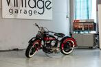 Harley Davidson - 1942, 2 cilinders, Chopper, Bedrijf, 740 cc