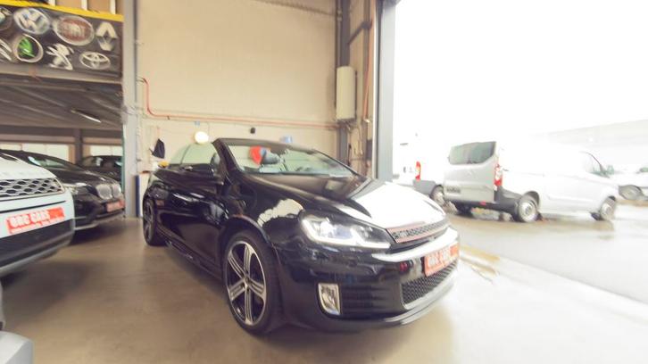 Volkswagen Golf Cabrio 1.4 TSI BlueMotion DSG Exclusive, Auto's, Volkswagen, Bedrijf, Te koop, Golf, ABS, Achteruitrijcamera, Adaptive Cruise Control