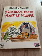 Livre BD en couleur de Coluche y en aura pour tout le monde, Livres, Enlèvement, Comme neuf