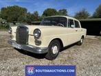 Mercedes-Benz 200D | 1968 | Route 66 Auctions, Auto's, Oldtimers, Zwart, Mercedes-Benz, Bedrijf, Handgeschakeld