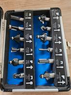 Freesbietset 12 mm 12 stuks in aluminium kofer voor 20 euro, Ophalen