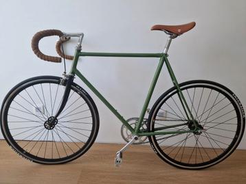Vélo de course rétro FIXIE/monovitesse - Taille L, Vélos & Vélomoteurs, Enlèvement, Utilisé