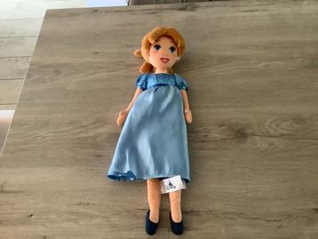 Personnage en peluche Disney Peter Pan Wendy (44 cm), Enlèvement ou Envoi, Comme neuf, Autres types