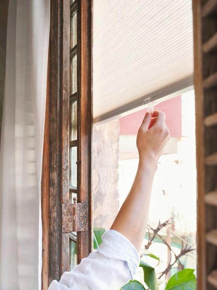 IKEA HOPPVALS Rolgordijnen Plissé gordijnen gelijk NIEUW, Huis en Inrichting, Stoffering | Gordijnen en Lamellen, Zo goed als nieuw