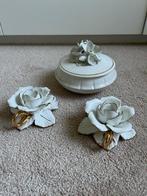 porceleine huwelijks kommetjes, Ophalen