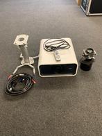 Sanyo PLC-XP100L // Beamer met ophangbeugel en extra lens, Ophalen, LCD