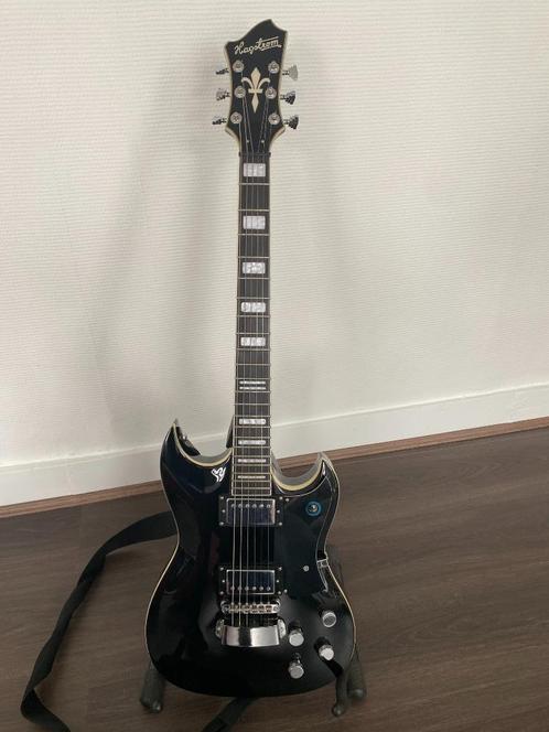 Hagstrom Pat Smear signature elektrische gitaar, Muziek en Instrumenten, Snaarinstrumenten | Gitaren | Elektrisch, Zo goed als nieuw