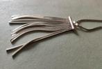 Collier à frange en argent 925/1000 (chaîne + pendentif), Ophalen, Met hanger, Zo goed als nieuw, Zilver