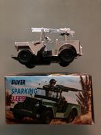 Toy Hero silver sparking jeep, Nieuw, Ophalen