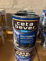 Cetabever dekkende beits grachtengroen 0,75liter, Ophalen of Verzenden, Nieuw, Hout