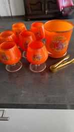 Finelsa glazen, Ophalen