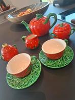 Jolies pièces de service VINTAGE.  Modèle Fruit, Enlèvement ou Envoi, Comme neuf