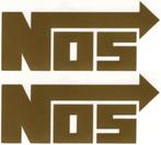 NOS, Nitrous Oxide Systems sticker set #11, Motoren, Verzenden