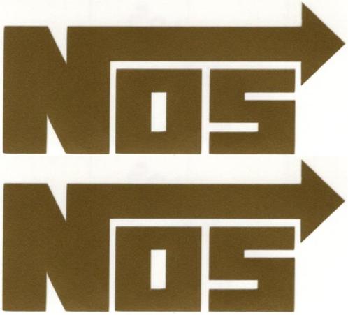 NOS, Nitrous Oxide Systems sticker set #11, Motoren, Accessoires | Stickers, Verzenden