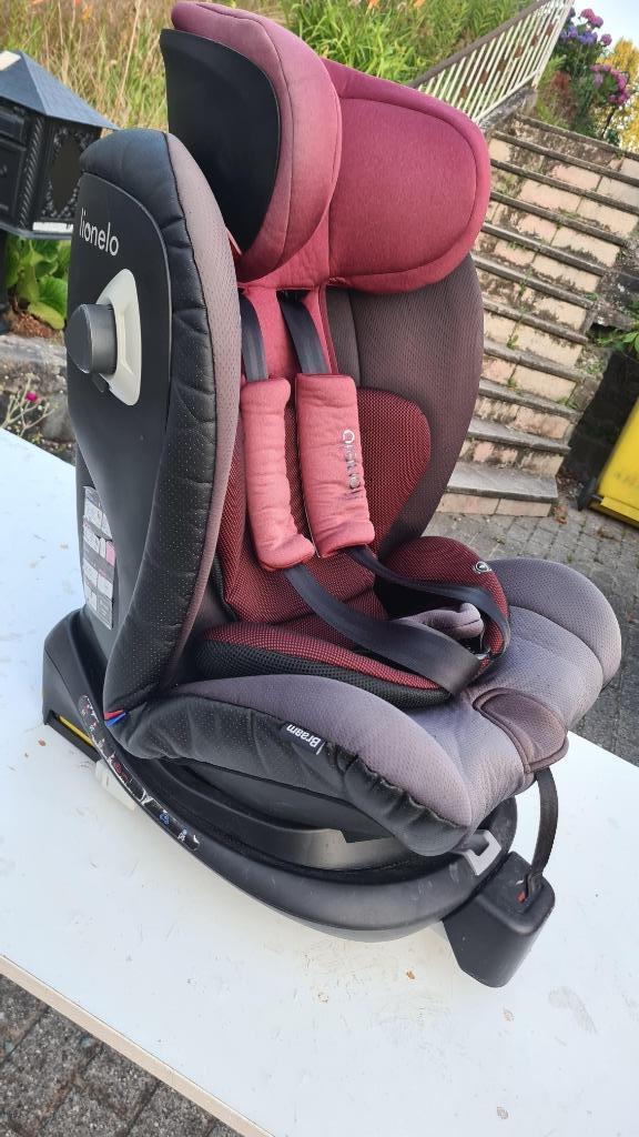 Lionelo autostoel 360 isofix, Kinderen en Baby's, Autostoeltjes, Gebruikt, Overige merken, 0 t/m 18 kg, Autogordel of Isofix, Verstelbare rugleuning