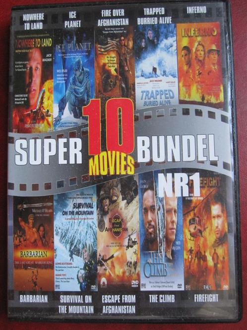 Super 10 Movies Bundel 1 (2 disc), Cd's en Dvd's, Dvd's | Actie, Zo goed als nieuw, Actie, Boxset, Vanaf 16 jaar, Ophalen of Verzenden