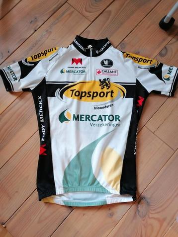 Wielershirt Topsport Vlaanderen Mercator  beschikbaar voor biedingen