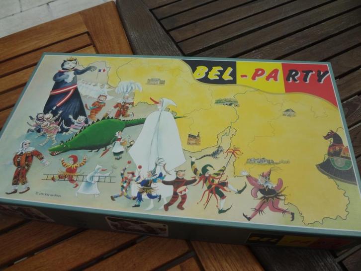 Gezelschapsspel Bel-Party vintage, Hobby en Vrije tijd, Gezelschapsspellen | Bordspellen, Zo goed als nieuw, Vijf spelers of meer