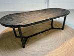 Mooie houten tafel (nieuw), Huis en Inrichting, Nieuw, Ophalen of Verzenden, Tijdloos, Ovaal