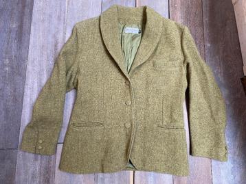 Origines Halles blazer M wol olijfgroen gemêleerd Vintage beschikbaar voor biedingen