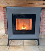 Pelletkachel Piazetti Line Antraciet, Ophalen, Zo goed als nieuw, Pelletkachel