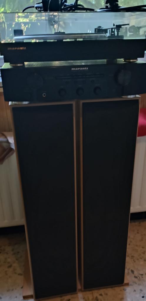 A vendre Platine -Ampli-Enceintes, Audio, Tv en Foto, Cassettedecks, Marantz, Ophalen
