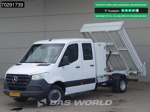 Mercedes Sprinter 514 CDI Open Laadbak met Kist Dubbel Cabin, Auto's, Bestelwagens en Lichte vracht, Bedrijf, Te koop, Airconditioning