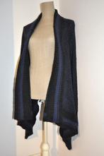 Mexx cardigan long 30% alpaga t.L tb état, Mexx, Blauw, Maat 42/44 (L), Ophalen of Verzenden