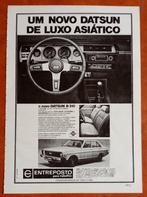 Clip de magazine publicitaire Datsun .vintage.  17 cm x 13 c, Utilisé, Enlèvement ou Envoi