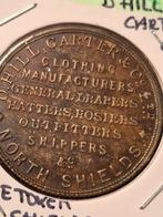 GB Reclametoken North Shields, Postzegels en Munten, Penningen en Medailles, Verzenden