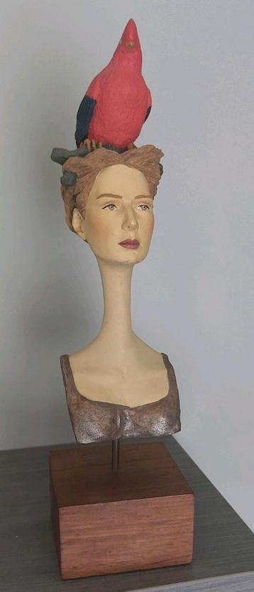 Monica Ramirez volledig handgemaakt sculptuur gesigneerd  beschikbaar voor biedingen