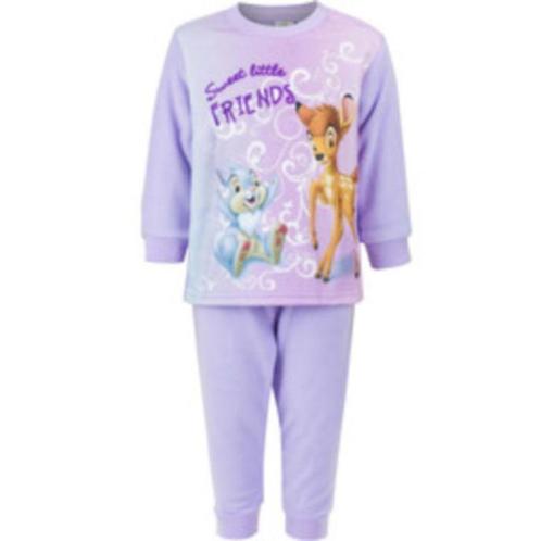 Bambi Fleece Pyjama Lila - Maat 98 - Disney, Enfants & Bébés, Vêtements enfant | Taille 98, Neuf, Enlèvement ou Envoi